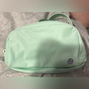 Pastel green 1L lululemon belt bag